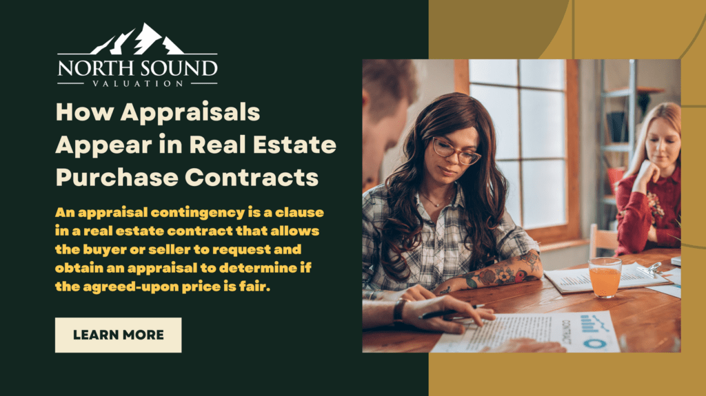appraisals real estate purchase contracts
